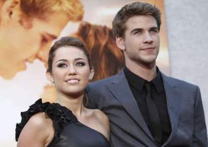 Miley Cyrus and Liam Hemsworth