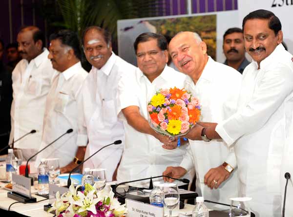 Home Minister Sushilkumar Shinde has been at the centre of controversy almost every month with his foot-in-the-mouth comments on various happenings in the country. Here's a list of some of his gaffes till date.
Hindu Terror Remark
In January, 2013 at the Congres’s Jaipur Chintan Shivir, Home Minister Sushilkumar Shinde accused the main opposition party BJP and the RSS, a volunteer organisation of conducting ‘training camps’ to spread what he called ‘saffron terrorism’ in the country.
By his remarks he seemed to suggest that Hindu terror was being spread by the RSS-BJP combination. This lead to Shinde having to face flak from opposition leaders like Arun Jaitley, Sushma Swaraj, Narendra Modi and others.
This forced the home minister to retracted his statement and expressed ‘regret’ though his party the Congress maintained throughout that he was not wrong.
There were protests seen against Sushilkumar Shinde all over India by the BJP with many leaders condemning the statements he made.
(DNA)