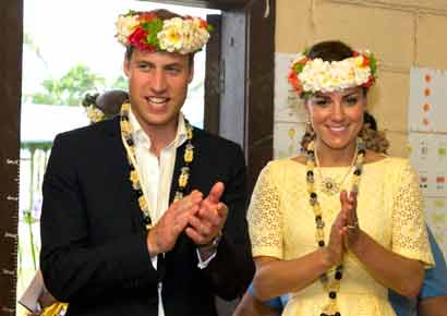 Kate and William