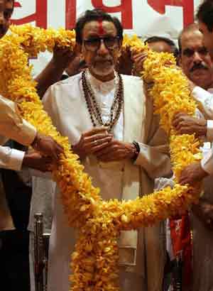 Balasaheb Thackeray.