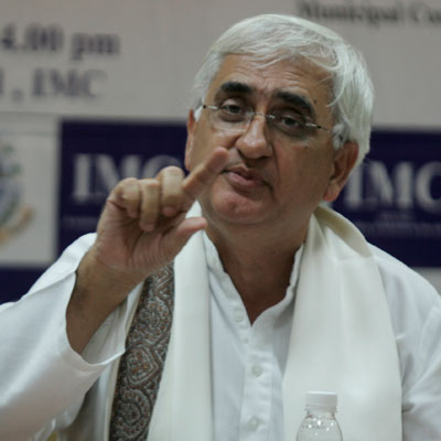 Salman Khurshid.