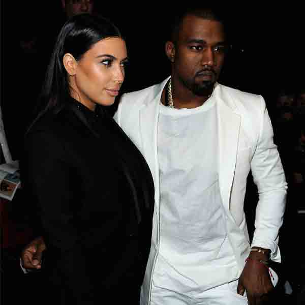 Kim Kardashian and Kanye West