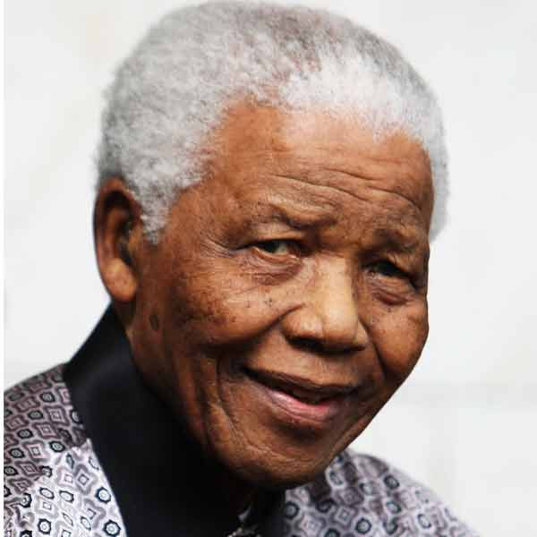 Nelson Mandela.
