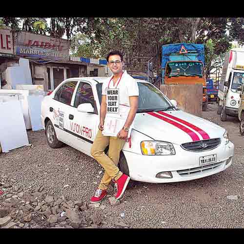 Singer hopes to drive his way into Limca Book of Records - Mumbai ...