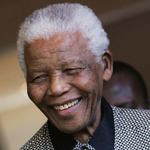 Nelson Mandela.