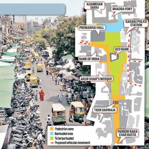 Manek chowk redevelopment project picture