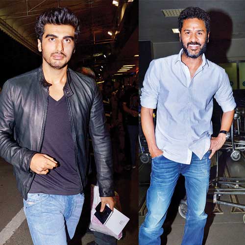 Arjun Kapoor and Prabhudheva