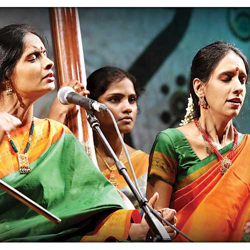 Carnatic vocalist siblings Ranjani and Gayathri will be the star attractions at the concert.