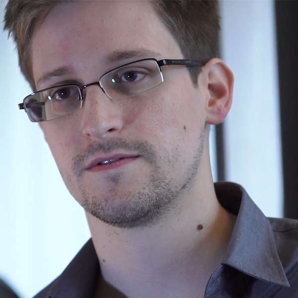 Edward Snowden.