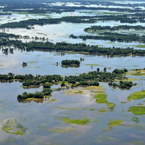 Flood ravaged Assam