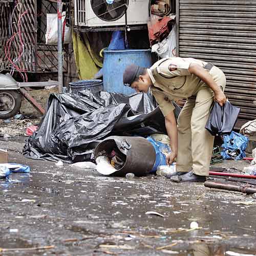 A file photo of Opera House blast site
