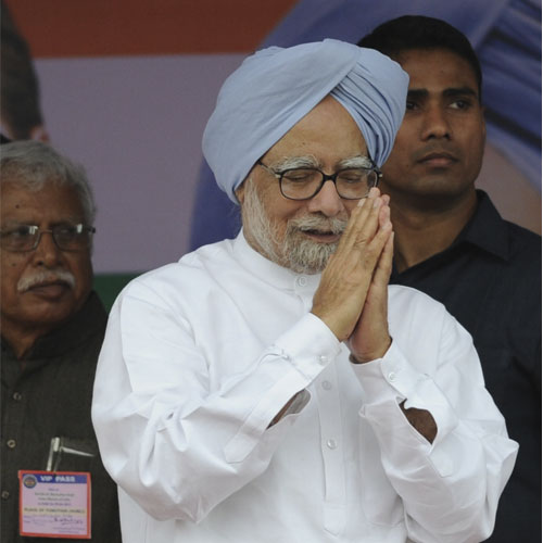 Prime minister Manmohan Singh