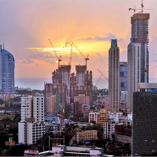 Sky no limit: The surge in construction activities in Lower Parel-Dadar in the last decade has created over 9 million sqft of commercial space.
