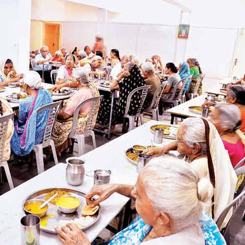 An old age home in Ahmedabad
