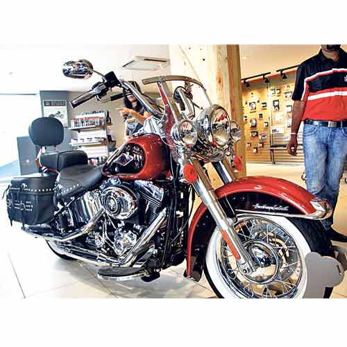 Harley-Davidson launched dealership outlet at Indore on Saturday.
