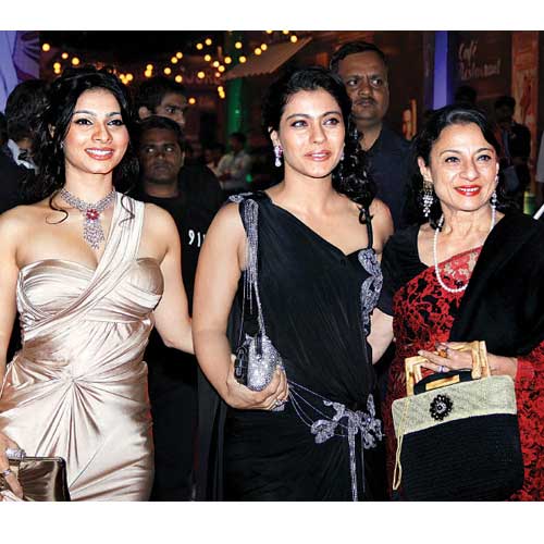 Tanishaa, Kajol and Tanuja
