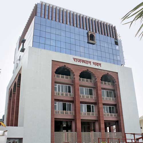 Rooms at the state bhavan at sector 30A in Vashi will be given on rent to students from Rajasthan.