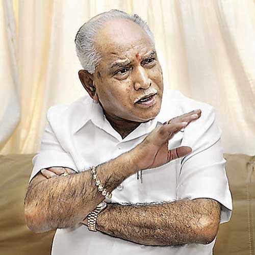 BS Yeddyurappa, former CM
