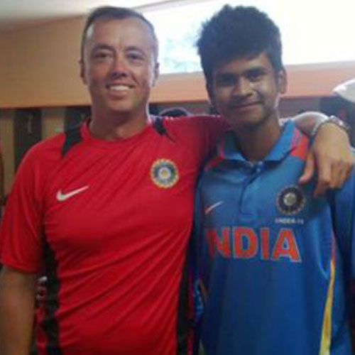 Shreyas Iyer's (right) aggressive batting has led to his friends comparing him with Virender Sehwag. Photo Courtesy Shreyas Iyer's Facebook account.