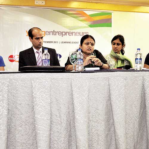 L-R, Vishal Puri, Samapti Guha, Rama Shyam