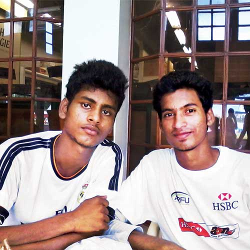 Sunil Chawan (L) and Mangesh Chauhan