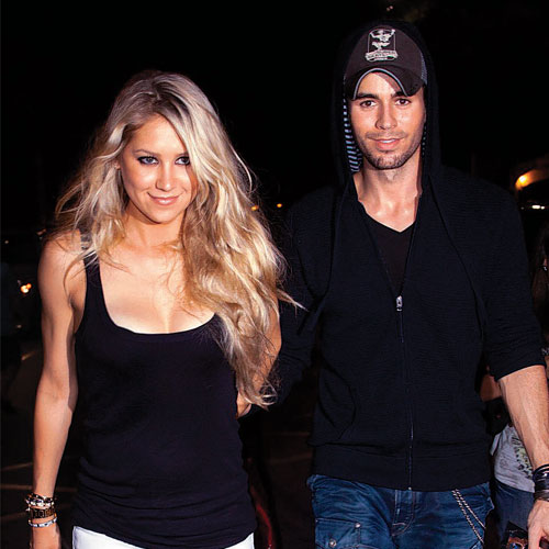 Anna Kournikova and Enrique Iglesias