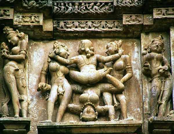 Temple erotic art