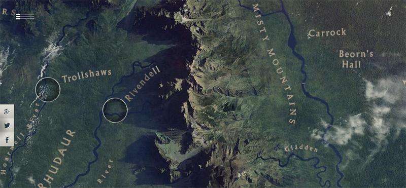 Interactive Map Of Middle Earth Google - The Earth Images Revimage.Org