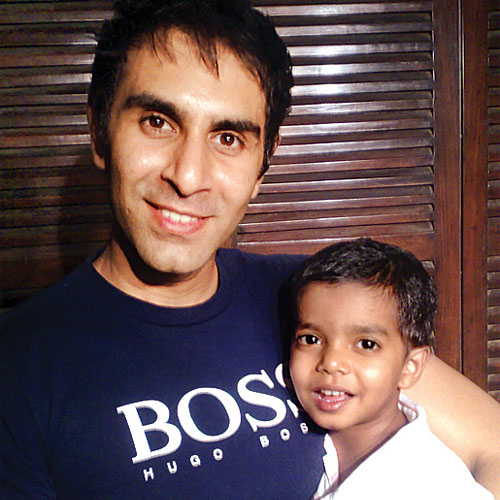 Sandip Soparrkar with Arjun