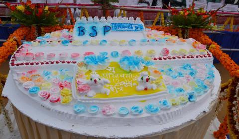 Mayawati Birthday Cake Mayawati Birthday Cake