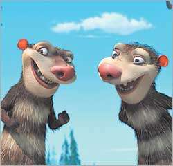 Crash and Eddie bring in the Ice Age - 250 x 240 jpeg 8kB