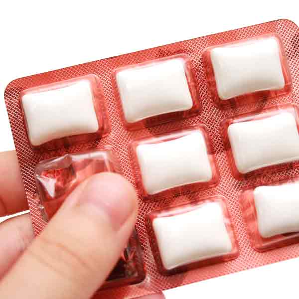 Chewing gum can make you chubby