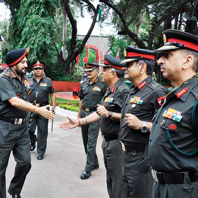 Army Chief at Southern Command, reviews operational preparedness.