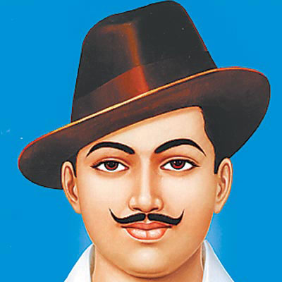 Shaheed Bhagat Singh's 106th birth anniversary today - 400 x 400 jpeg 27kB