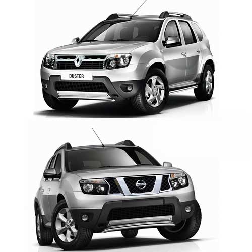 Identical Models But Driven By Different Brands