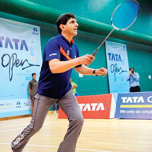 prakash padukone in action