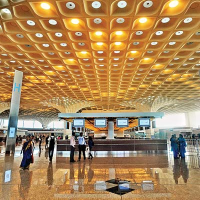 Mumbai international airport Terminal 2, Sahar elevated ... - 400 x 400 jpeg 46kB