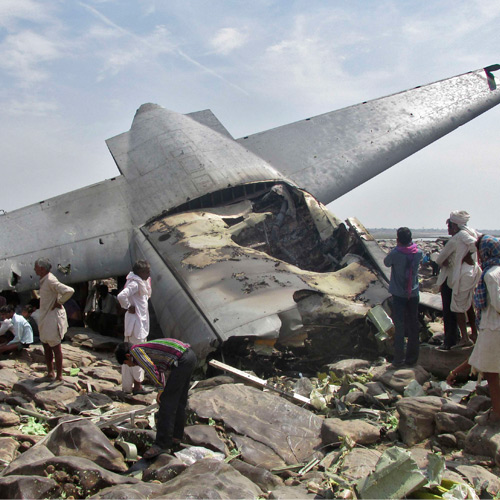 Five IAF men killed in C-130J crash | Latest News and Updates at.