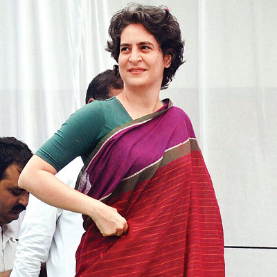 On day 2, Priyanka Gandhi rakes up 'snoopgate' - 400 x 400 jpeg 38kB