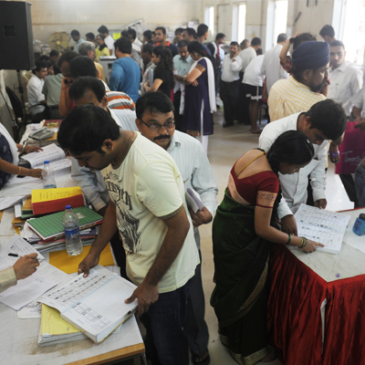 Polling in Mumbai