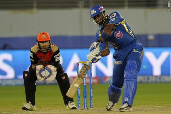 Kieron Pollard, who smashed 78 off 48 balls to almost take Mumbai Indians to an improbable win against the Sunrisers Hyderabad on Wednesday Kieron Pollard, who smashed 78 off 48 balls to almost take Mumbai Indians to an improbable win against the Sunrisers Hyderabad on Wednesday