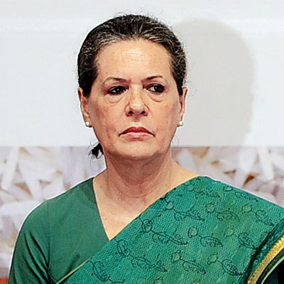 Sonia Gandhi re-elected leader of Congress Parliamentary Party.