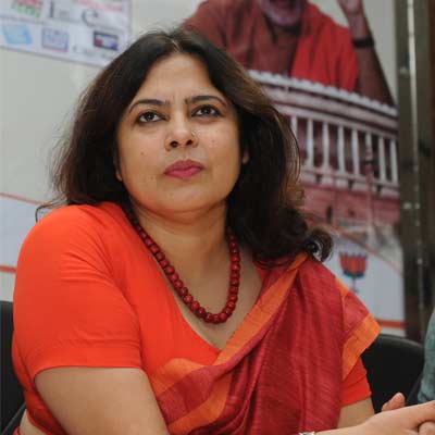 Meenakshi Lekhi named New Delhi Municipal Council chairperson - 400 x 400 jpeg 17kB