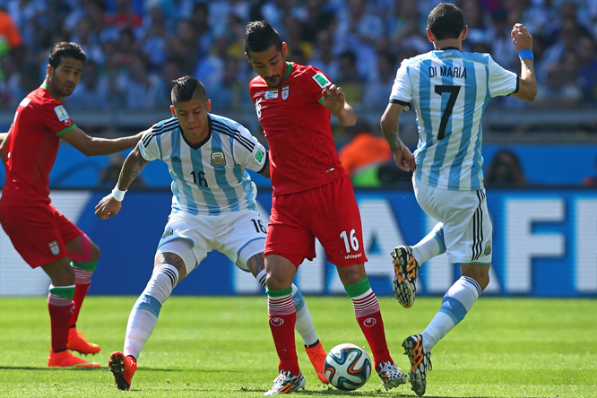 Fifa World Cup 2014 Argentina V S Iran Lionel Messi Scores In Additional Time To Give Argentina