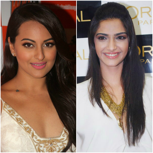 Image result for SONAKSHI AND SONAM