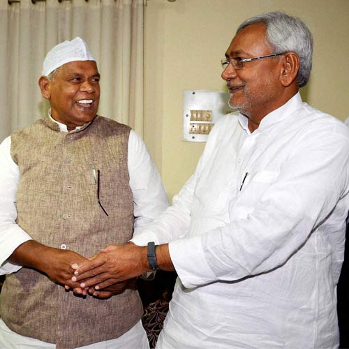 BJP takes jibe at Jitan Ram Manjhi govt over law and order.