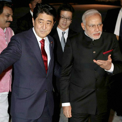 Narendra Modi describes bond with Japan as stronger than Fevicol.