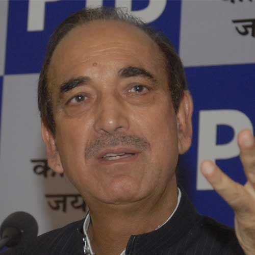 Congress leader Ghulam Nabi Azad slams Narendra government for.