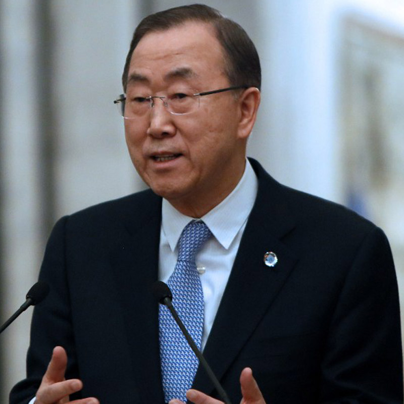 UN chief Ban Ki-moon asks India, Pakistan to resolve their issues.