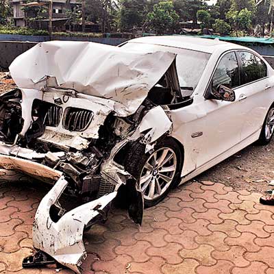 Ahmedabad road accident bmw #7